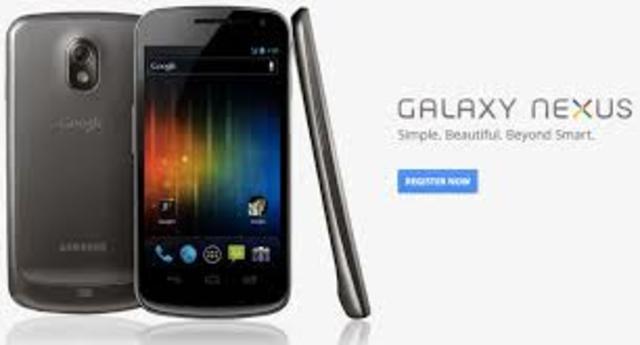 Se lanza el celular Galaxy Nexus