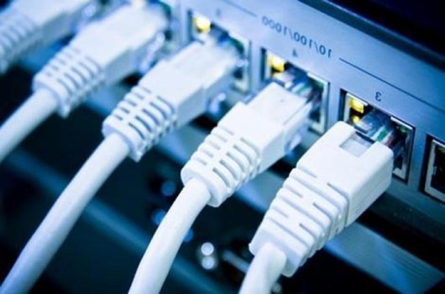 La primera demostración pública de la tecnología de redes.