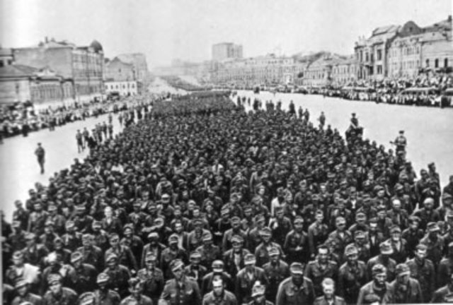 Rendición de tropas alemanas