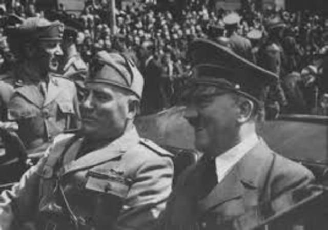 Entrevista Hitler-Mussolini.