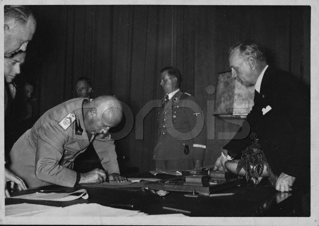 Firma de los Acuerdos de Múnich