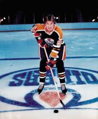 Gretzky's 1st NHL game