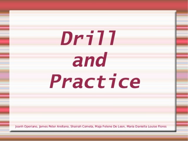 1. Behavioristic CALL