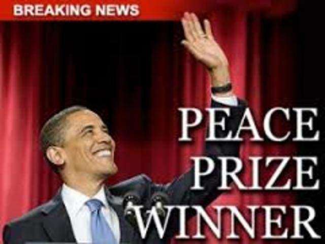 Obama wins the Nobel Peace Prize