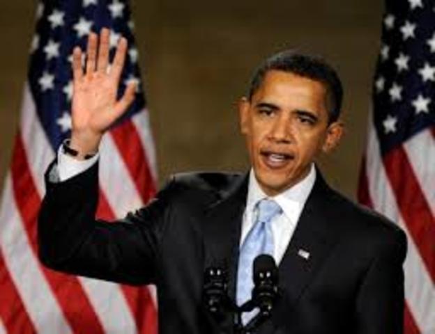 Obama becomes president