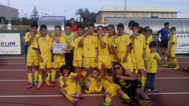 Gano la liga con el C.D. Moguer