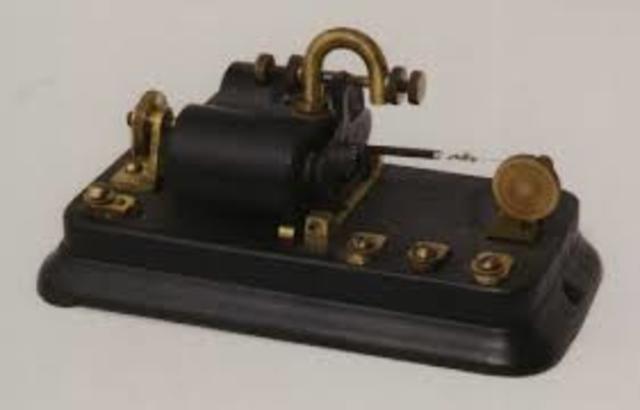 Long distance telegraphs and telegraph lines invented