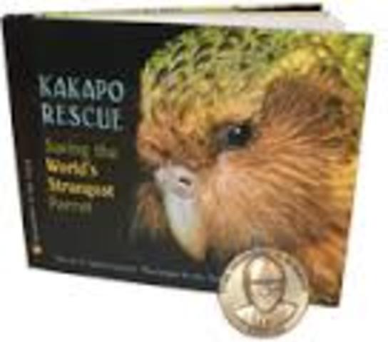Kakapo Rescue: Saving the World's Strangest Parrot by Sy Montgomery, photographs by Nic Bishop