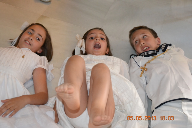 Celebré mi primera comunión