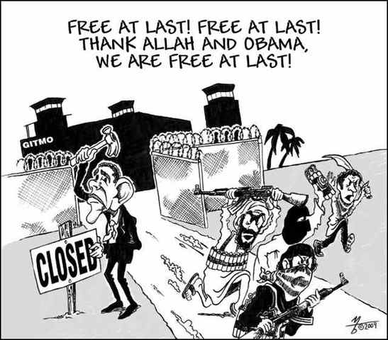 Obama Starts Plans To Shut Down Gitmo.