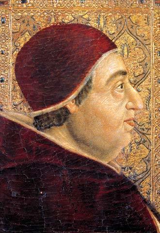 La separación de la órbita del Papado y del Sacro Imperio Romano.