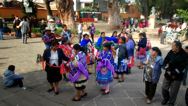Despedida de la fiesta Nan baxcua xita Tota Coroncio