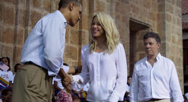 Obama and Shakira