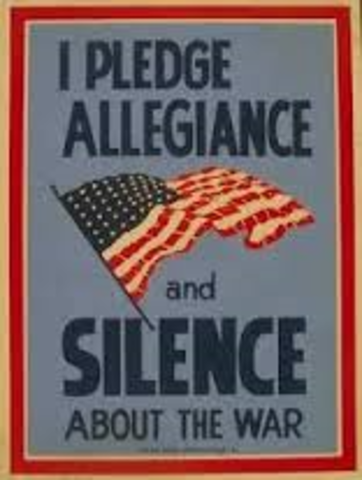 espianage and Sedition acts passed by Congress