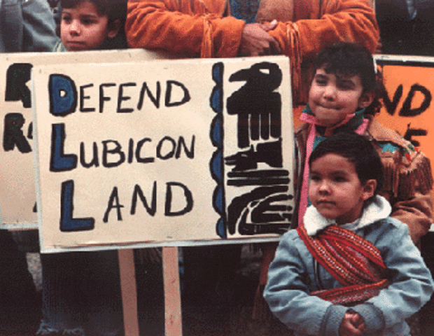 Lubicon Cree Land Disputes