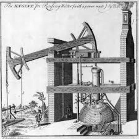 Thomas Newcomen invents the steam engine.