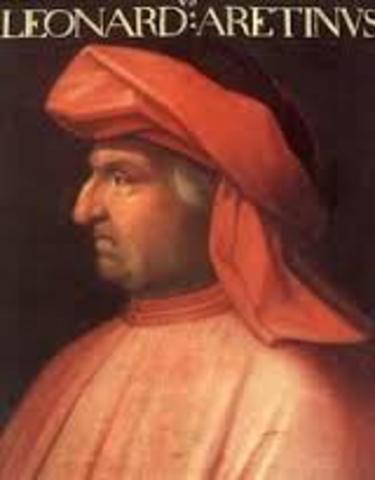Lonardo Bruni (1374-1444 d:C.)