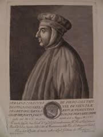Coluccio salutati (1331-1406 d.C.)