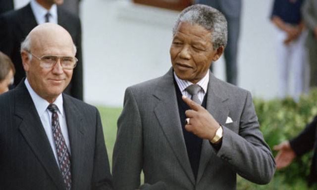 President F.W de Klerk ends ANC ban