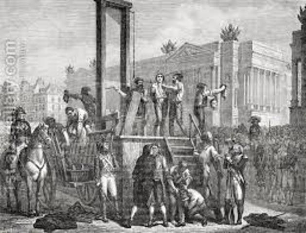 Execution of Robespierre