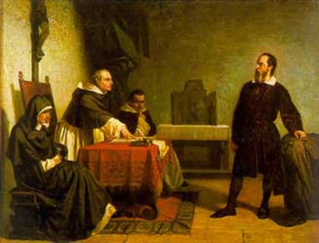 Galileo es condenado por la Inquisición