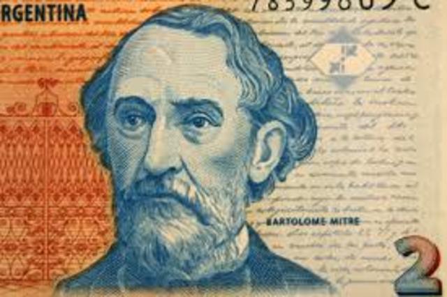 Asume Bartolome Mitre A La Presidencia