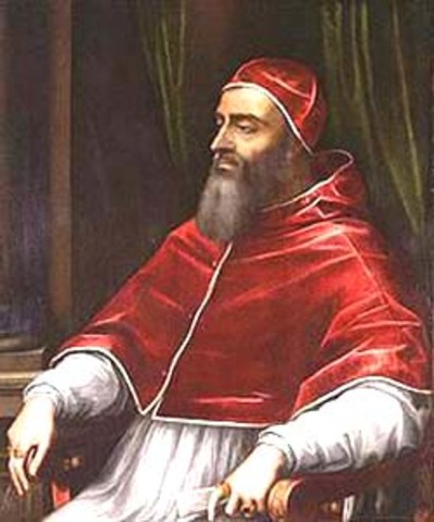 Pope Clement VII Takes  the Throne