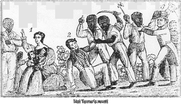 Nat Turner Rebellion.