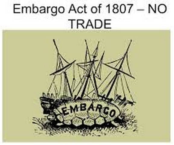 Embargo act of 1807