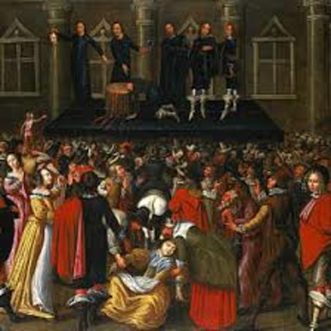 Charles I executed