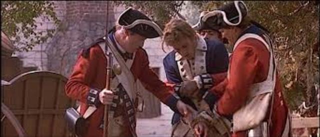 First Wave of British Troops Reach Boston