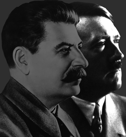 Hitler and Stalin sign Non Aggression Pact