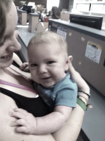 My baby brother was born!