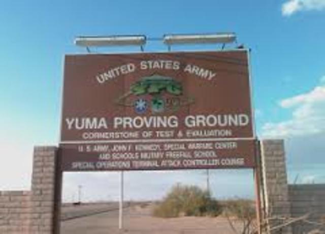US Army Yuma Proving Grounds