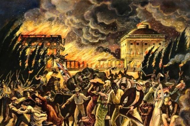 British burn Washington, D.C.