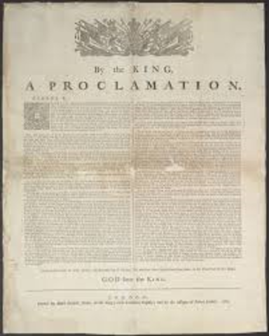 Proclamation Royal