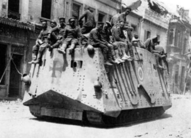 The First Tank Vs. Tank Battle