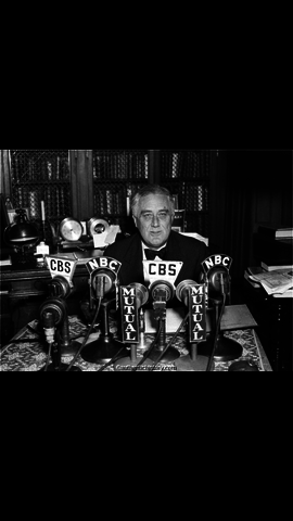 First Fireside chat by FDR