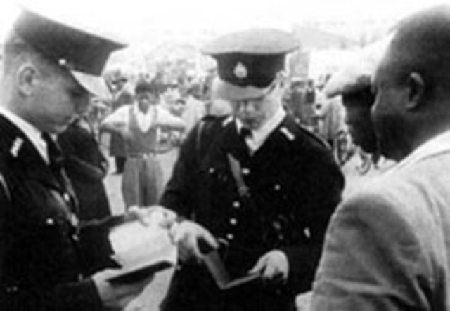 Population Registration Act Passed