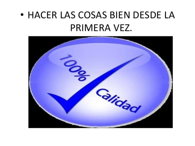 FILOSOFIA DE LA CALIDAD