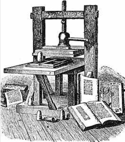gutenberg's printing press