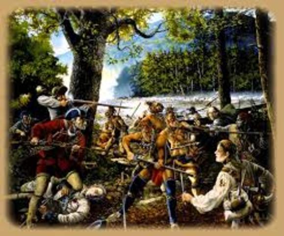 La guerre franco-amérindien