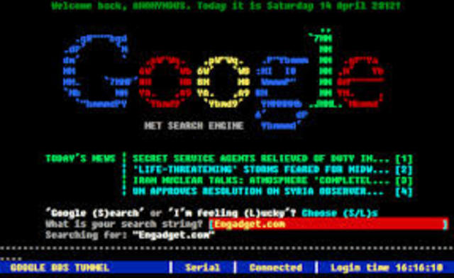 Primer software BBS en internet.