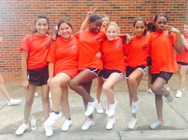 I made the Cheer Squad!