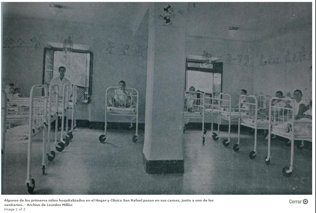 Inauguaraci'on Hogar y Clínica de San Rafael para niños lisiados pobres