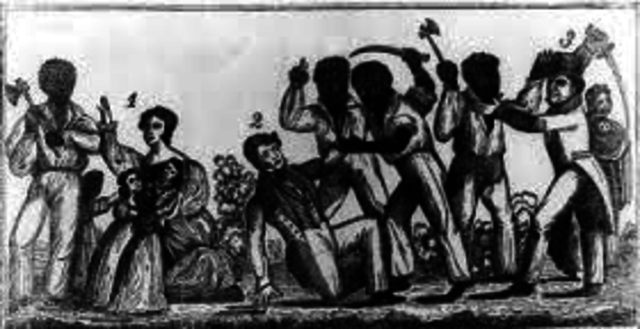 Stono rebellion in 1739