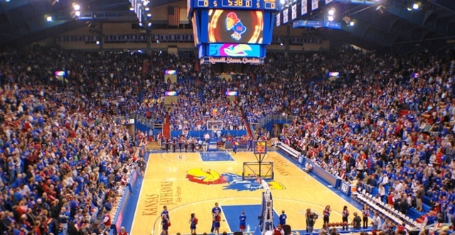 My First KU Basketball Game