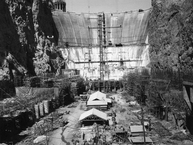 boulder Dam Projects begin