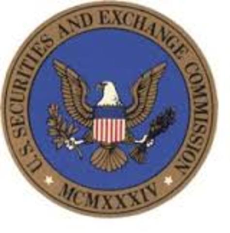 Congress creates the SEC