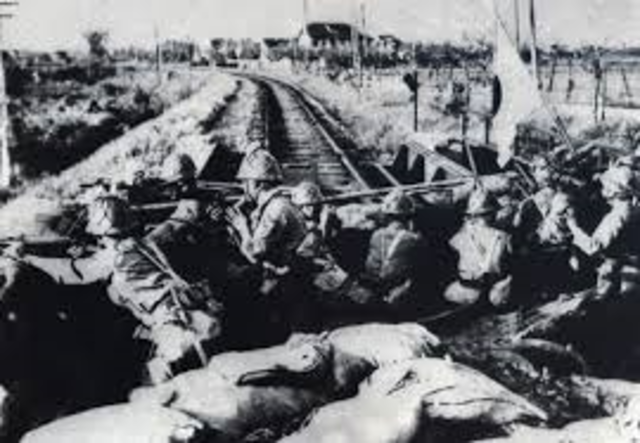 Japan invades Northern China
